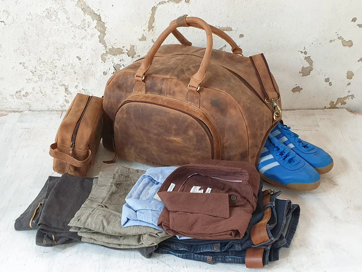 Women's Leather Holdall