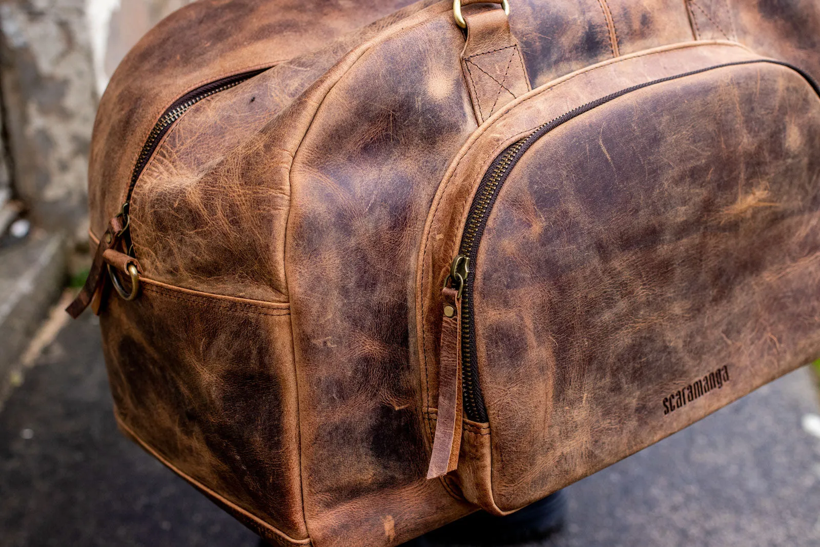 Women's Leather Holdall