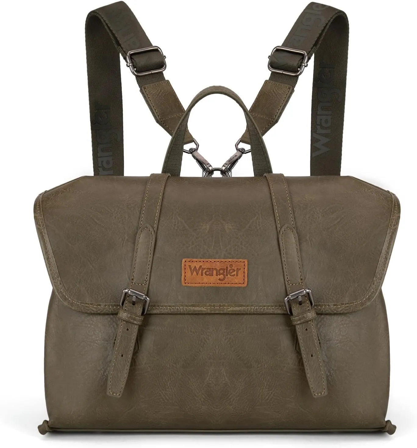 Wrangler Convertible Backpack for Women Briefcase Messenger Bag Professional Computer Work Bag for Business/Travel/Office