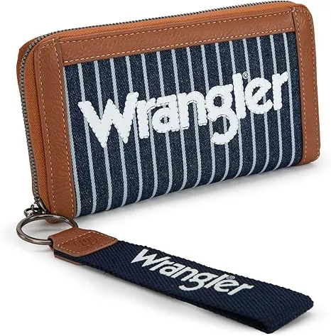 Wrangler Logo Navy Wallet/Wristlet - WG142-W006NY