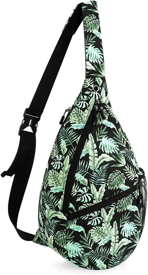 XEYOU Unisex Sling Bag Multipurpose Crossbody Shoulder Bag Travel Chest Pack for Men Women Lightweight Casual Daypacks