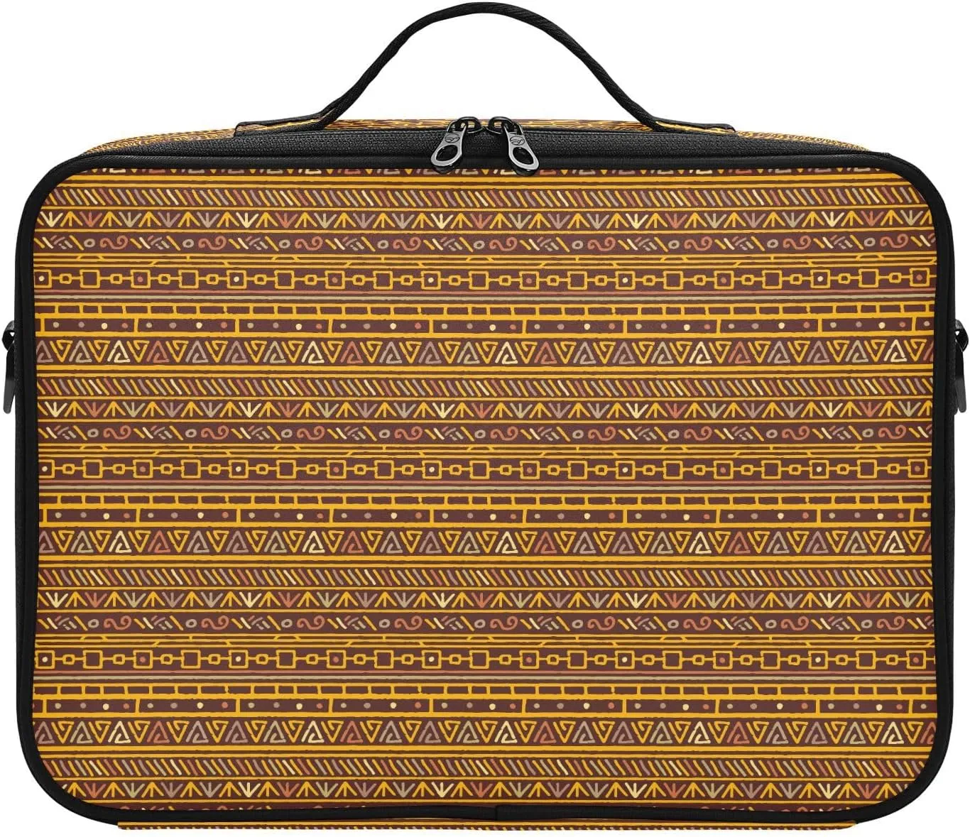 XL Hard Shell Large Portable Zipper Makeup Bag for Travel