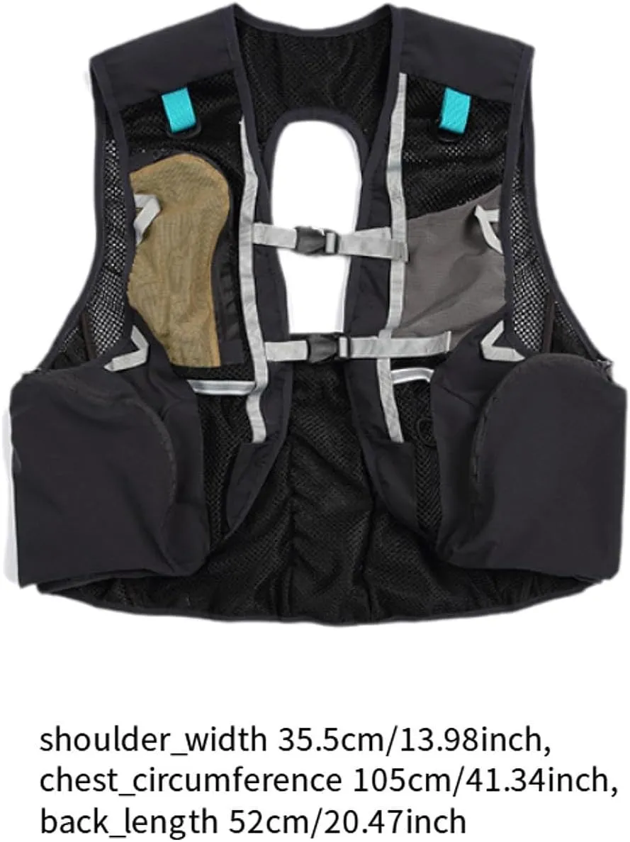 YIJU Hydration Vest Backpack with Multiple Pockets,Large Capacity,Water Pack for Men Women for Trail Biking Climbing Race Jogging